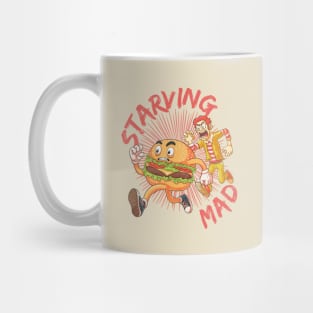 Starving mad | Burger on the Run! Mug